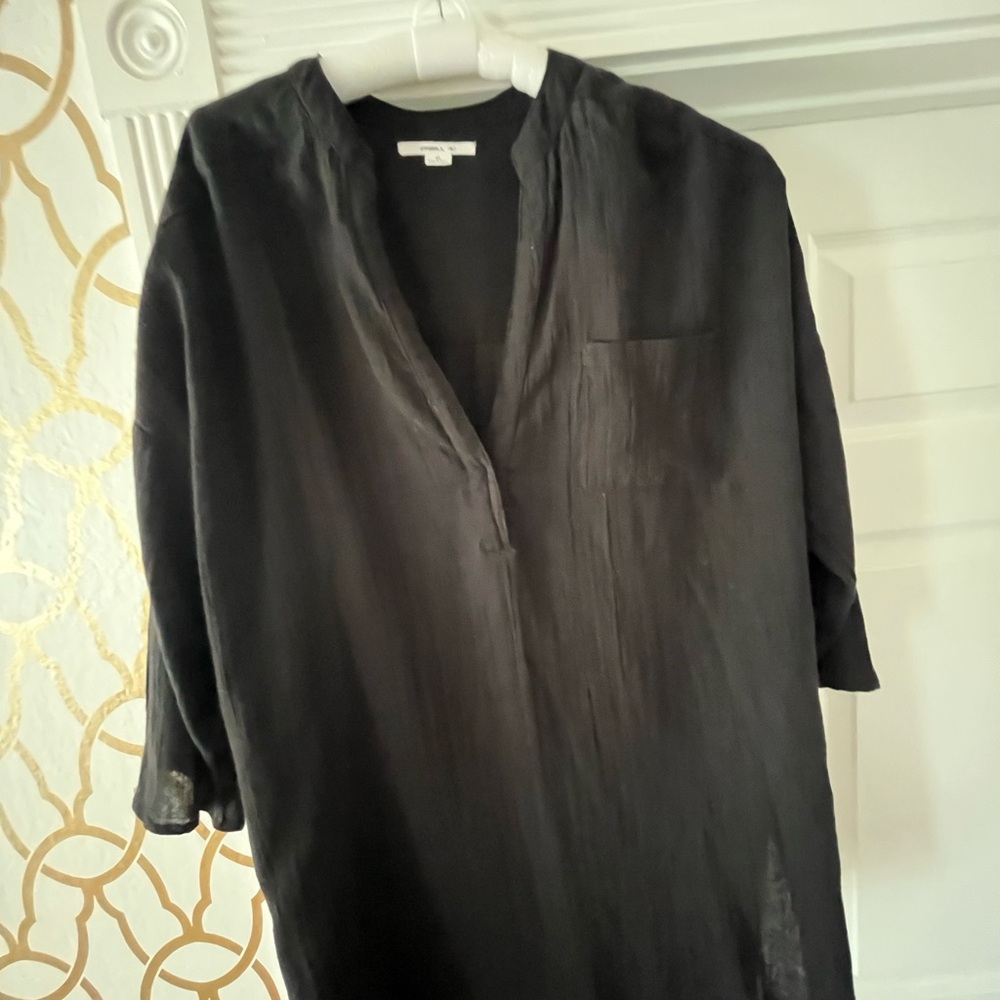 BLACK GAUZE SURF ONEIL COVERUP